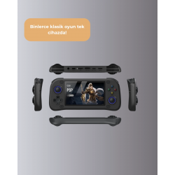 Mey İthalat® 10000 Hazır Yüklü Oyunlu 4.3 İnç IPS Ekranlı Oyun Konsolu