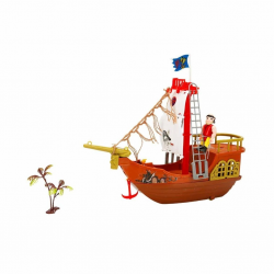 Mey İthalat® 1031229 KORSAN OYUN SET BEYAZ YELKEN ORT