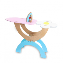 Mey İthalat® 1038 Ahşap Ütü Masası Seti -Lulubere Oyuncak