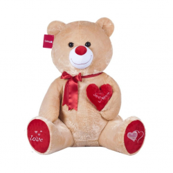 Mey İthalat® 1054K Tıkıl Ayı Kahverengi 70 cm-Selay Oyuncak