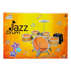 Mey İthalat® 1080080 Eccho, Davul Set - Jazz Drum / 5 adet Davul, Zil ve Tabure / +3 yaş