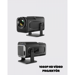 Mey İthalat® 1080P Full HD Çözünürlük ve 4K Destekli Projektör