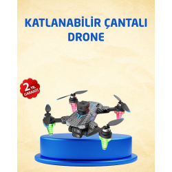 Mey İthalat® 1080P Kameralı Drone Katlanabilir Tasarım Kolay Kullanım