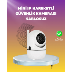 Mey İthalat® 1080P WiFi Akıllı Güvenlik Kamerası – Pan & Tilt, Hareket Takip ve İki Yönlü Ses