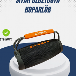 Mey İthalat® 10W Çift Çıkış Güçlü Bluetooth Hoparlör Eller Serbest