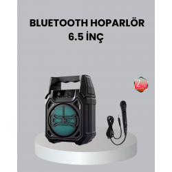 Mey İthalat® 10W Gücünde Kablosuz Hoparlör – Şarjlı, FM Radyolu ve Taşınabilir