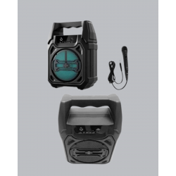 Mey İthalat® 10W Gücünde Kablosuz Hoparlör – Şarjlı, FM Radyolu ve Taşınabilir