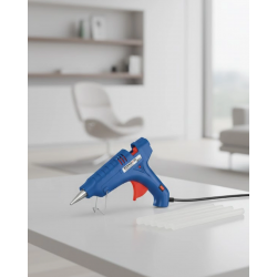 Mey İthalat® 11 mm Silikon Uyumlu 100 W Güçlü Silikon Tabancası 5 Adet Silikon Hediyeli