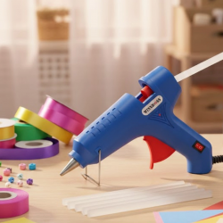 Mey İthalat® 11 mm Silikon Uyumlu 80 W Güçlü Silikon Tabancası 5 Adet Silikon Hediyeli