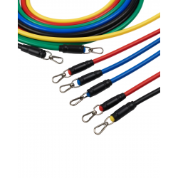 Mey İthalat® 11 Parça Çok Fonksiyonlu Kapı Arkası Egzersiz Bandı Ev Tipi Spor Seti