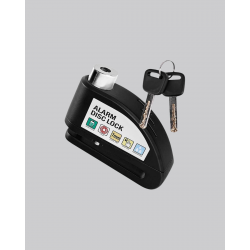 Mey İthalat® 110 dB Alarmlı Disk Fren Kilidi Su Geçirmez Çelik Gövde Motosiklet Güvenlik