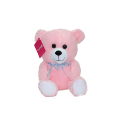 Mey İthalat® 1181 Selay, Oturan Ayı Pembe 30 cm