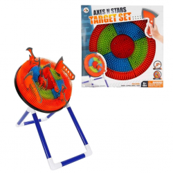 Mey İthalat® 11912 SUN-AOJ-DART TARGET SET AXES N STARS AYAKLI