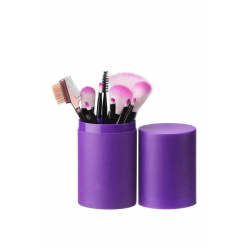 Mey İthalat® 12 Parça Profesyonel Makyaj Seti Yumuşak Kıllı Yüz ve Göz Makyajına Uygun