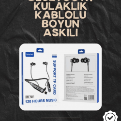 Mey İthalat® 120 Saat Şarj Süresi Sunan Spor Tipi Kablosuz Bluetooth Kulaklık