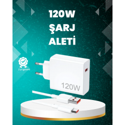 Mey İthalat® 120 Watt Güçlü Hızlı Şarj Adaptörü Huawei P30 P40 Mate 20 Pro Uyumlu