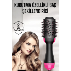 Mey İthalat® 1200 Watt Gücünde, Negatif İyon Teknolojili, 3 Isı Kademeli Fön Tarağı