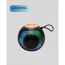 Mey İthalat® 1200mAh Uzun Pil Ömürlü Bluetooth Hoparlör