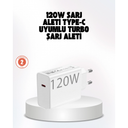 Mey İthalat® 120W Güçlü Hızlı Şarj Adaptörü ve Type-C Kablo Seti – Güvenli Şarj Teknolojisi