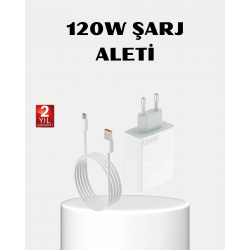 Mey İthalat® 120W Type-C Hızlı Şarj Adaptörü – Akıllı Koruma ve Turbo Güç Desteği