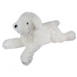 Mey İthalat® 1218 Puffy Büyük Beyaz Köpek -My Friend Toys