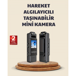 Mey İthalat® 128GB Destekli Hareket Algılamalı Mini Kamera