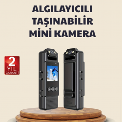 Mey İthalat® 128GB Destekli Hareket Algılamalı Mini Kamera