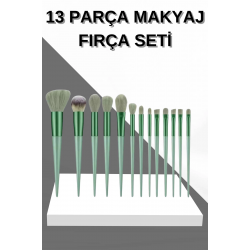 Mey İthalat® 13 Parça Makyaj Fırça Seti Far Fırçası Allık Fırçası Yumuşak Uçlu