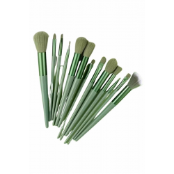 Mey İthalat® 13 Parça Makyaj Fırça Seti Far Fırçası Allık Fırçası Yumuşak Uçlu