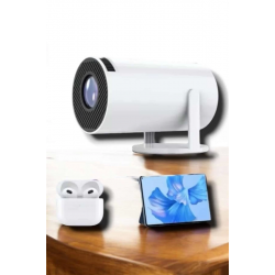 Mey İthalat® 130 İnç Geniş Ekran ve 4K Destekli Full HD Projeksiyon Cihazı