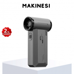 Mey İthalat® 130000 RPM Çok Fonksiyonlu Şarjlı Hava Üfleme ve Vakum Temizlik Cihazı