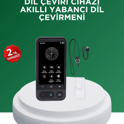 Mey İthalat® 139 Dil Destekli Taşınabilir Sesli Çevirmen Cihazı