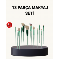 Mey İthalat® 13’lü Yumuşak Kıllı Makyaj Fırça Seti – Profesyonel Kalite, Hassas Ciltlere Uygun