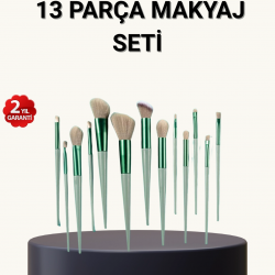 Mey İthalat® 13’lü Yumuşak Kıllı Makyaj Fırça Seti – Profesyonel Kalite, Hassas Ciltlere Uygun