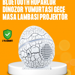 Mey İthalat® 14 Renkli Nebula Yıldız Projektör + Müzik + Gürültü Cihazı + Zamanlayıcılı