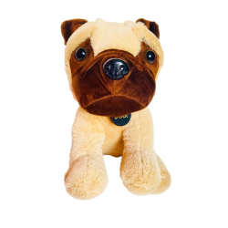 Mey İthalat® 1436Köpek 30 cm Kahverengi -Selay Oyuncak