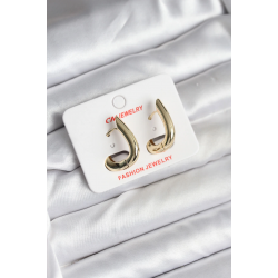 Mey İthalat® 14K Gold Renk Kaplama CM Kadın Küpe