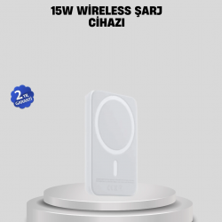 Mey İthalat® 15W Araç Telefon Tutucu Kablosuz Hızlı Şarj Özellikli