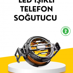 Mey İthalat® 15W Güçlü Yarı İletken Telefon Soğutucu Fan