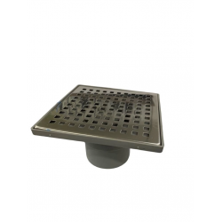 Mey İthalat® 15X15 Q70 Alttan Çıkışlı Yer Sifonu