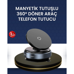 Mey İthalat® 16 Mıknatıslı Araç Telefon Tutucu Kaymaz ve Güvenli