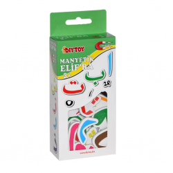 Mey İthalat® 1642 DıyToy, Manyetik Elif'ba / +3 yaş