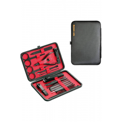 Mey İthalat® 17 Parça Manikür Seti El ve Ayak Bakımı Törpü Cımbız Tırnak Temizleme