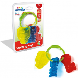 Mey İthalat® 17057 Baby - Renkli Anahtarlar Dişlik +3 ay