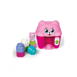 Mey İthalat® 17768 Soft Clemmy - Yumuşak Blok Kova Seti Kedicik 6-36 ay