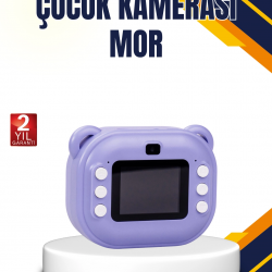 Mey İthalat® 18 Efektli Şipşak Kamera – Oyunlu, Müzik Çalarlı ve Anında Baskı Özellikli