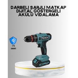 Mey İthalat® 18 Parça Profesyonel Şarjlı Matkap Vidalama