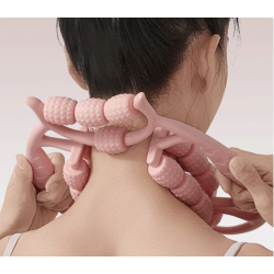 Mey İthalat® 18 Tekerlekli Selülit Masaj Aleti Lenf Drenaj Rulosu CM-376