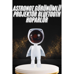 Mey İthalat® 180 Derece Dönebilen Astronot Masa ve Gece Lambası Projektör