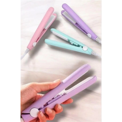 Mey İthalat® 180°C Isı ve Uzun Süre Kalıcı Düzlük Sağlayan Mini Saç Düzleştirici